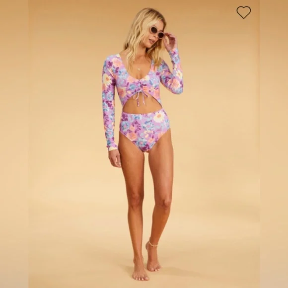 Billabong Swimsuit The Salty Blonde Bodysuit - Picture 4 of 10